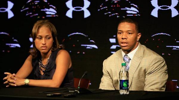 Ray Rice and Wife